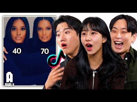 Koreans react to Black Don't Crack TikToks!