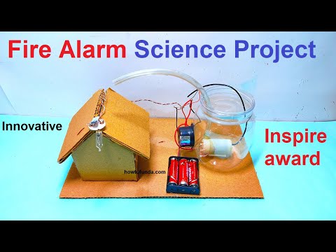 automatic rain detector and cloth collecting working model inspire award project howtofunda