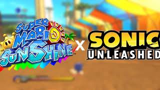 Cover art for Sonic Unleashed Savannah Citadel Day : (Super Mario Sunshine Remix)