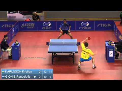 2014 Swedish Open MS R2 KARLSSON Kristian SWE vs GIONIS Panagiotis GRE