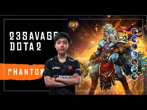 23Savage Phantom Lancer Safe Lane Dota 2 | Ranked Match | Gameplay