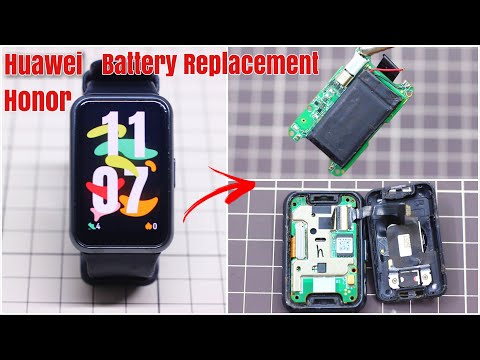 So ersetzen Sie den Akku einer Smartwatch | Huawei Honor