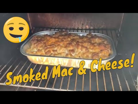 Smoked Mac & Cheese how to! Smoking Macaroni & Cheese...