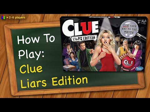 How to play Clue Liars Edition