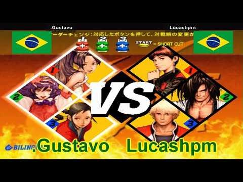 Capcom vs. SNK 2: Mark of the Millennium 2001 - .Gustavo vs Lucashpm