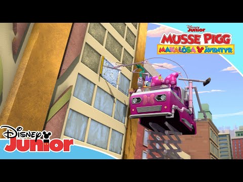 Tvätthjälpen | Musse Pigg Makalösa Äventyr | Disney Junior Sverige