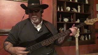 Clyde ~ Waylon Jennings ~ Bass Cover 🎧