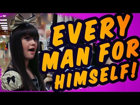 Learn English Idioms Fun ESL Lessons "Every Man For Himself" - Tasty English 16