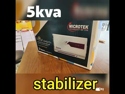Single phase microtek ac stabilizers 130-300 input