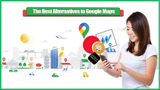 Best Alternatives || Apps For Google Maps In 2024 || Hybiz tv