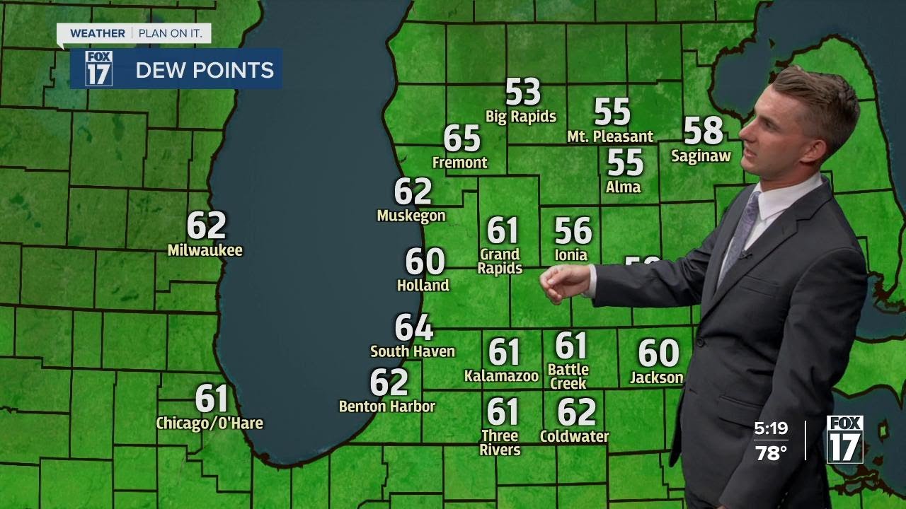 Monday Evening Forecast Aug 7, 2023