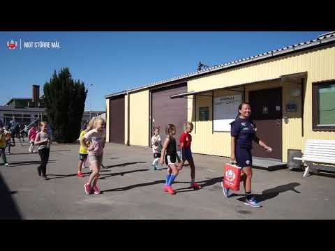 Flickfotbollen i HIF är igång!