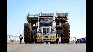 National Heavy Haulage deliver the World’s Second Largest Ultra-Class Mining Trucks to BHP