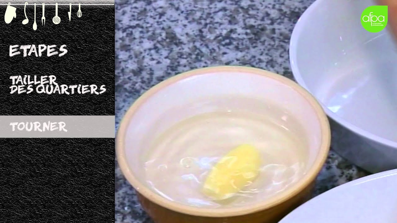 Tourner des pommes de terre