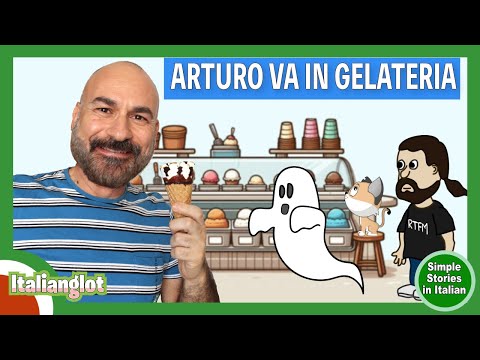 Arturo va in gelateria (Simple Stories in Italian for Beginners)