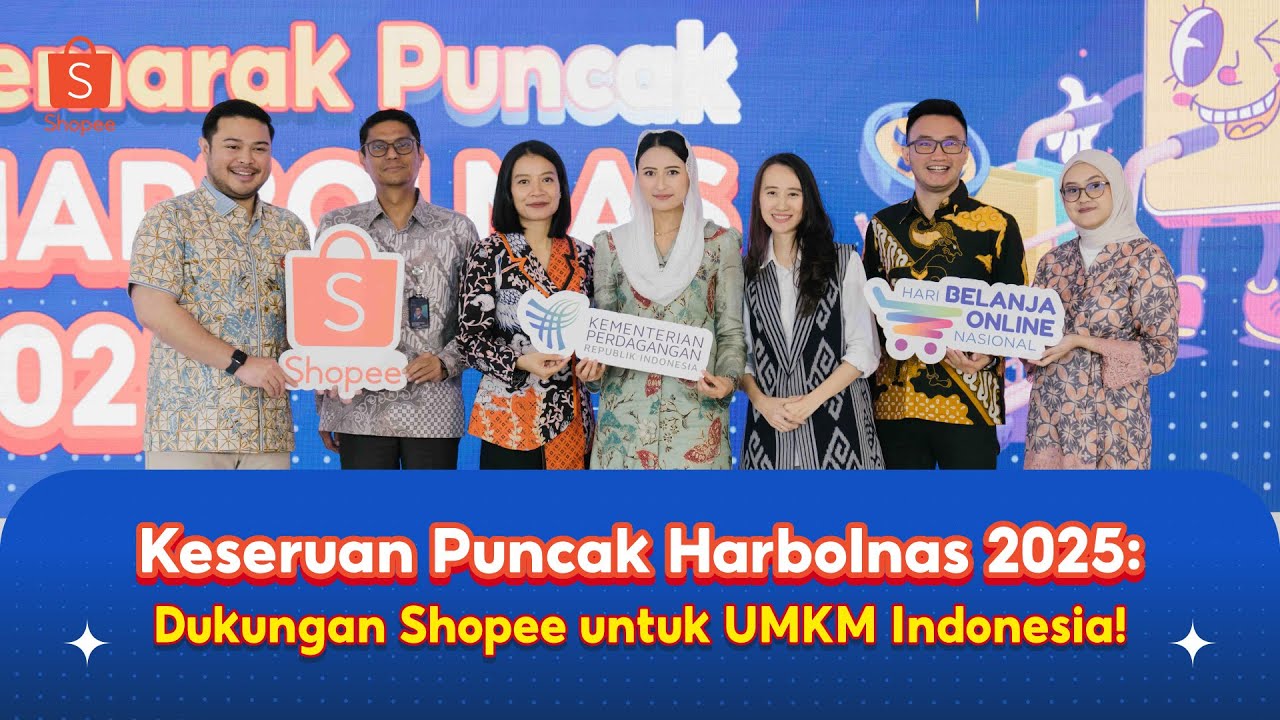 Simak Keseruan Puncak Harbolnas 2025: Dukungan Shopee untuk UMKM Indonesia!