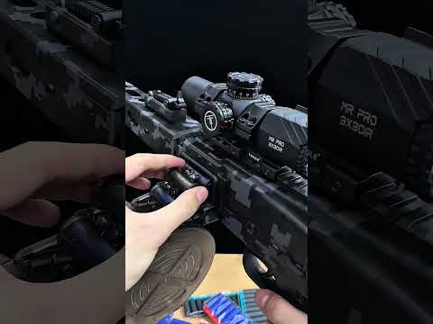 MG3+Throwdown Firecrackers.Who needs this?#toys  #nerf #toyguns #airsoft