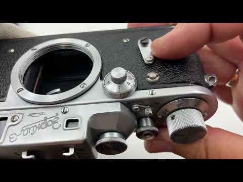 Zorki 3 USSR camera body serial #5433222