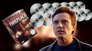 Christmas Fireplace - The Official 15 DVD Boxset + CHRISTOPHER WALKEN!!