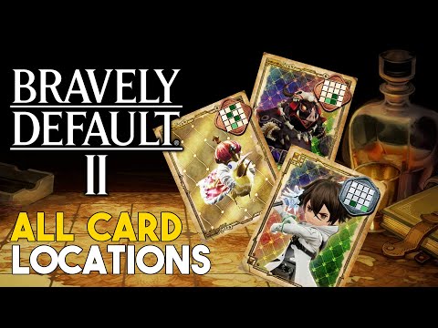 Bravely Default 2 All Card Locations (Where To Get All 105 BnD Cards)