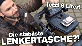 Endlich genug Platz in meiner Lieblings-Tasche! Die Routeworks BIG Handlebar Bag.