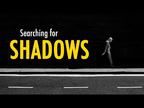 Searching for shadows in urban spaces when out on street photography photowalks.