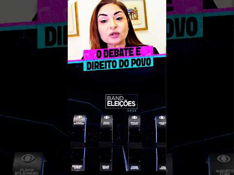 UM DESABAFO SOBRE OS DEBATES