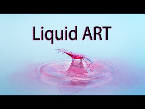 How To Do Advanced Water Drop Photography - Liquid ART