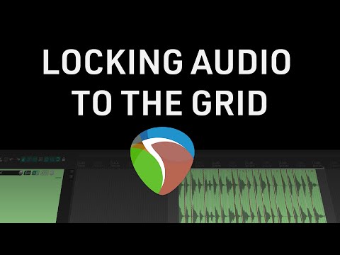 Lock or Quantize Audio to Grid with Reaper