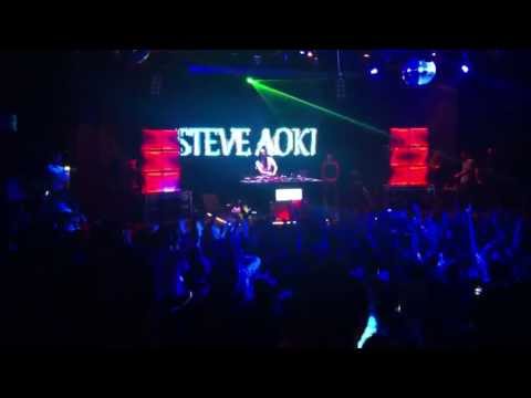 Steve Aoki At Millennium & Cosmic Club 11-05-2013 Part 8