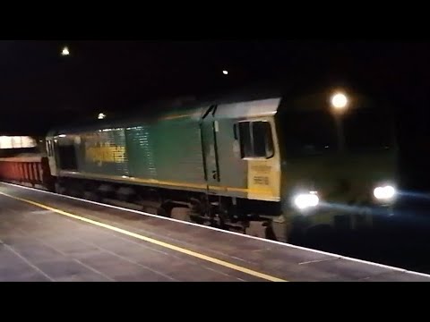 21/01/22 - Class 66 T&T - 66415 & 66516 - Crewe Bas Hall S.S.M. to Valley