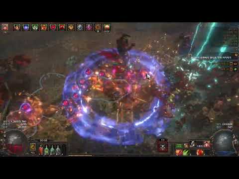 poe 3.22 Str stacking Flamewood Support Test