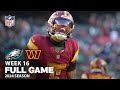 Philadelphia Eagles Vs Washington Commanders FULL GAME NFL 2024 Season Week 16