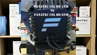 FANATEC CSL DD 5NM VS FANATEC CSL DD 8 NM (PROBAMOS Y COMPARAMOS LAS 2)
