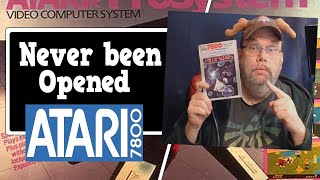 Unboxing a Atari 7800 Game (Never been open since 1987)
