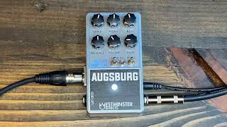Video thumbnail for Westminster Effects Augsburg Deluxe Amp Sim - Quick Hit by Westminster Effects