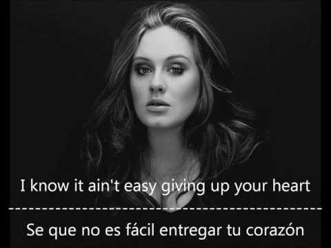 Adele - One and only (subtitulos en español e ingles)
