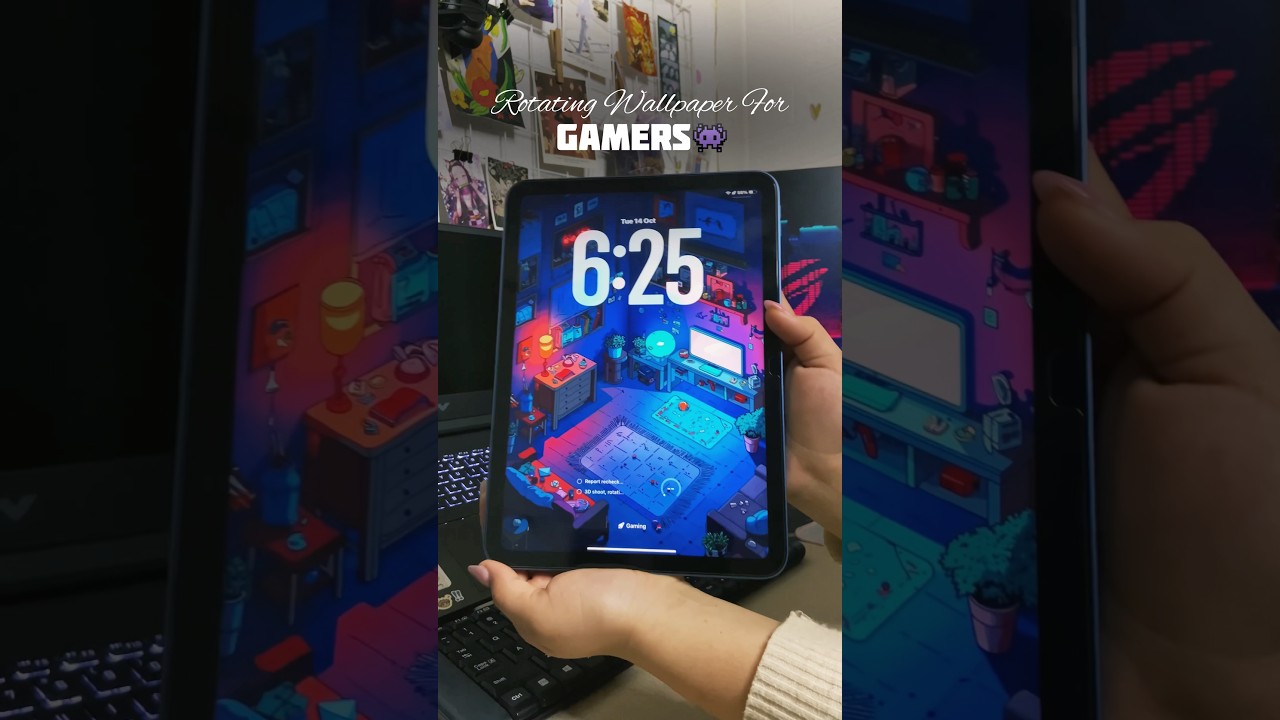 Unlock the BEST Rotating iPad Wallpapers for Gamers 🎮