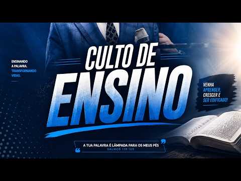 CULTO DE ENSINO AD CACHOEIRA GRANDE/MA Pr. Marcos Vinícius.