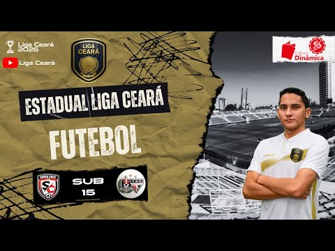Estadual Liga Ceará de Futebol 2026: Ferroviário/Sobral x Santa Cruz - Categoria Sub-15