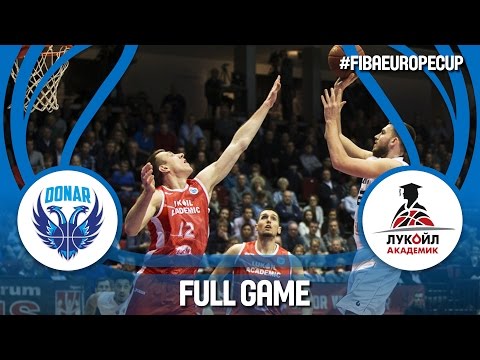 Donar Groningen (NED) v Lukoil Academic (BUL) - Full Game - FIBA Europe Cup 2016/17