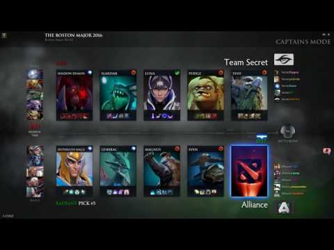 Boston Major Qual EU - Secret vs Alliance