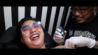 Download lagu Chika gemoy / Retouch Tattoo on chest /FLOWER TATTOO mp3