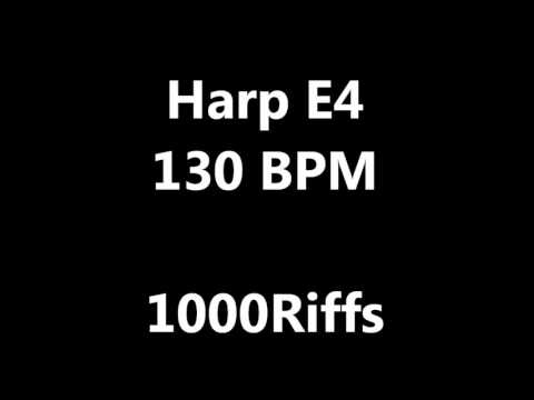 Harp E4 Metronome : 130 BPM - Beats Per Minute