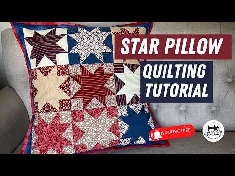 Easy star sewing project:  No-Waste Flying Geese Quilting Tutorial
