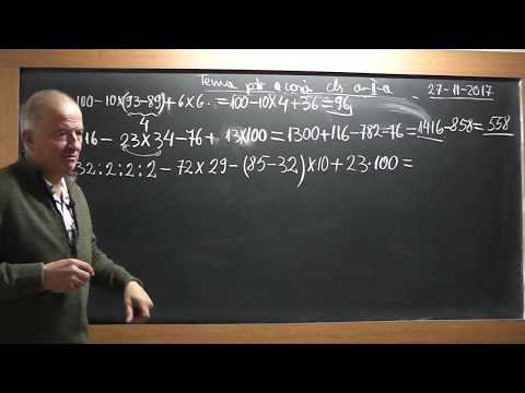 1/2 1643 Clasa 2 Ordinea efectuarii operatiilor Importanta parantezelor Aflarea unei necunoscute