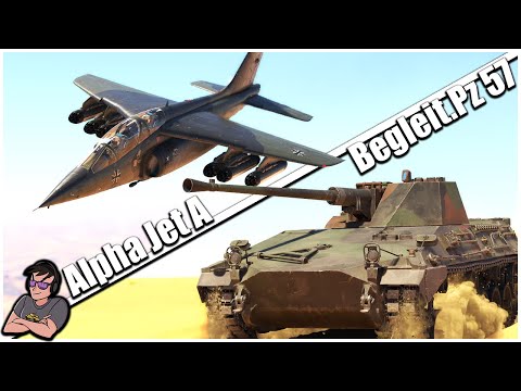 The Lightweight German Combo That STOMPS EVERYTHING - Begleit & Alpha Jet A - War Thunder