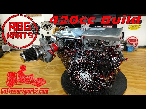 420cc Predator Stage 2 Engine Build ~ Billet Rod, Billet Flywheel & Performance Cam