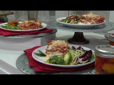 Lisa's Italian Kitchen (2) 2.5 lb. Trays of Lasagne on QVC