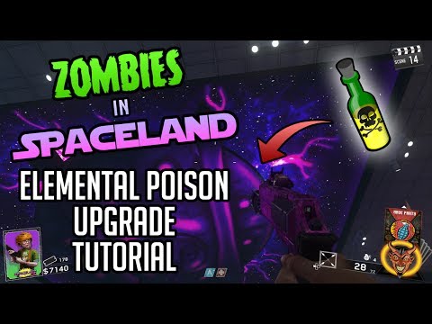 Zombies in Spaceland! - Elemental Poison Upgrade! - Quick and easy tutorial (Infinite Warfare)